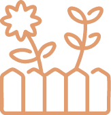 Pictogramme de fleurs – aménagements extérieurs par DG Paysage & Piscine